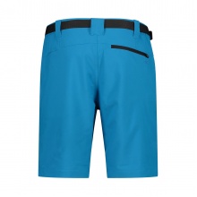 CMP Spodnie wędrówkowe z paskiem (4-kierunkowy stretch, ochrona UV) granatowe męskie